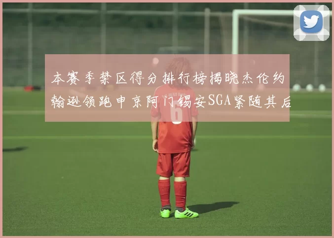 本赛季禁区得分排行榜揭晓杰伦约翰逊领跑申京阿门锡安SGA紧随其后